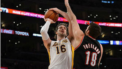 Pau Gasol sólo sufre un esguince de tobillo