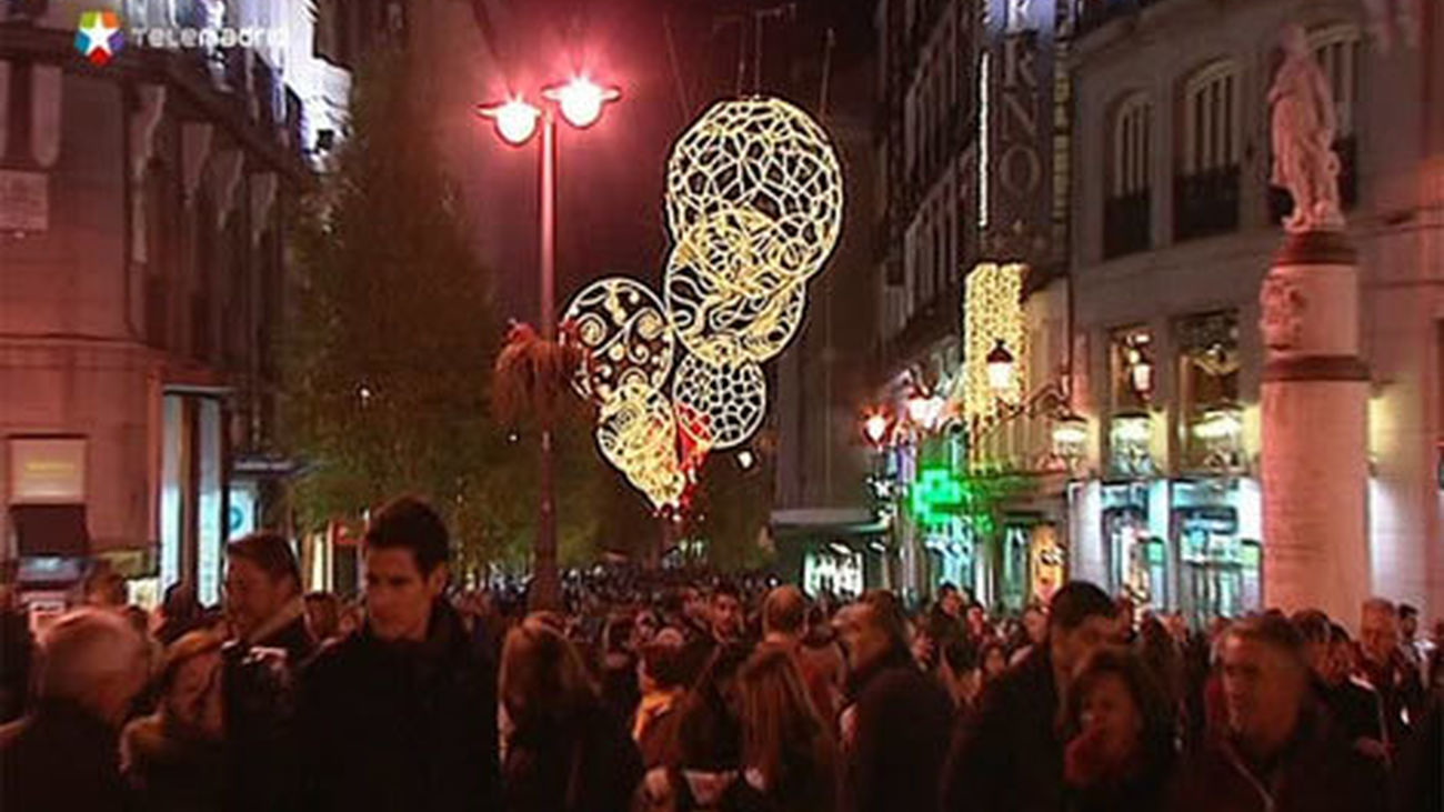 Iluminación navideña en Madrid