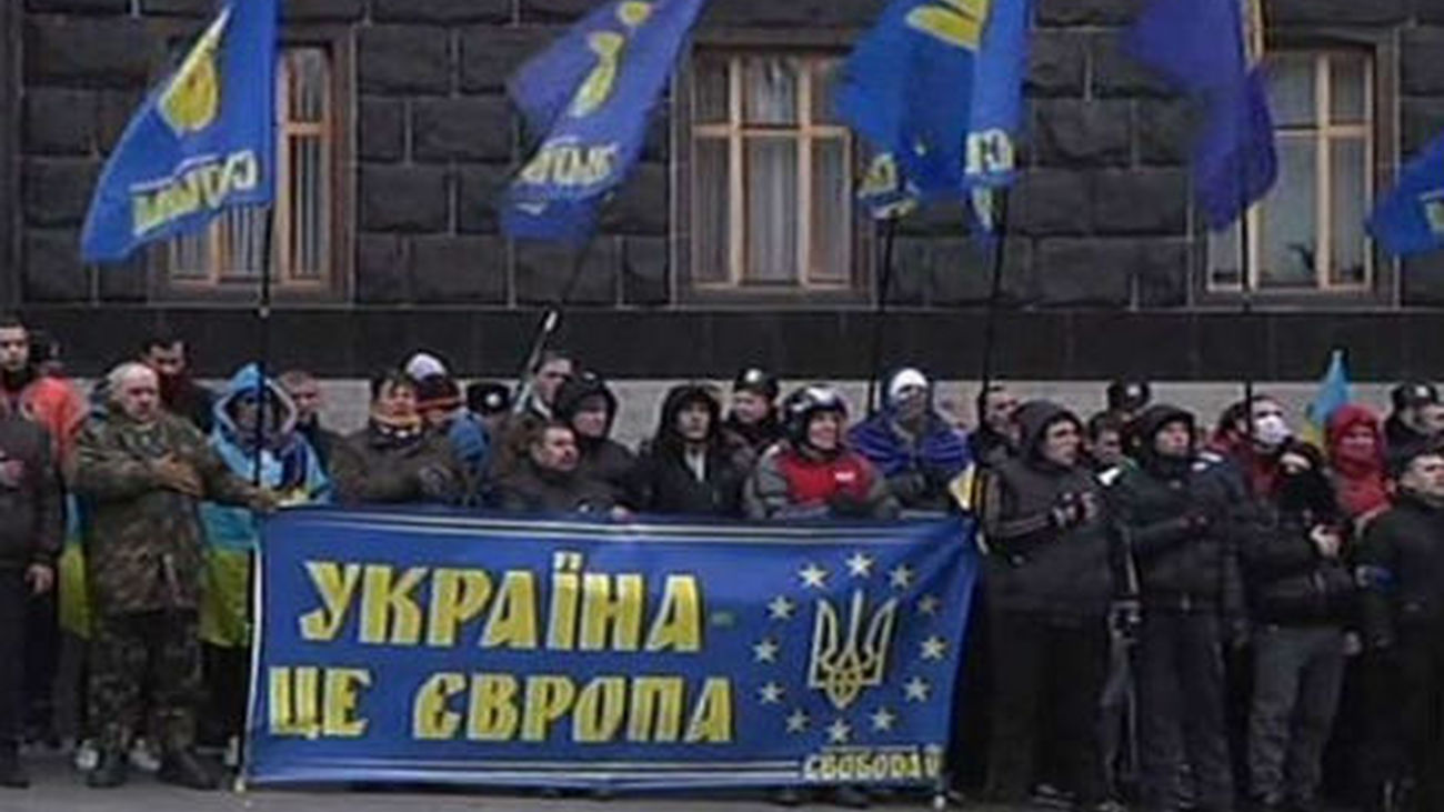 Manifestación en Kiev