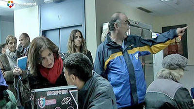 Botella visita el centro de Acogida de Emergencia de Pinar de San José