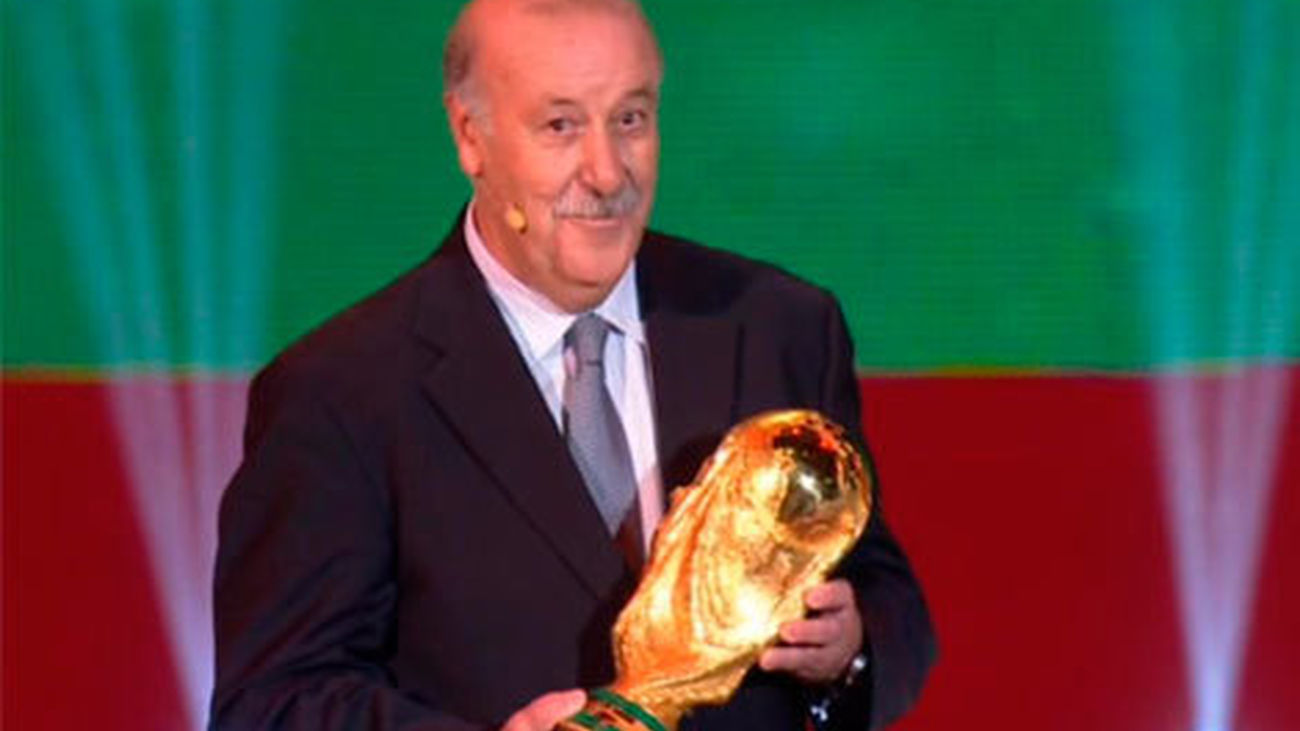 Impresiones de Del Bosque en el sorteo del Mundial