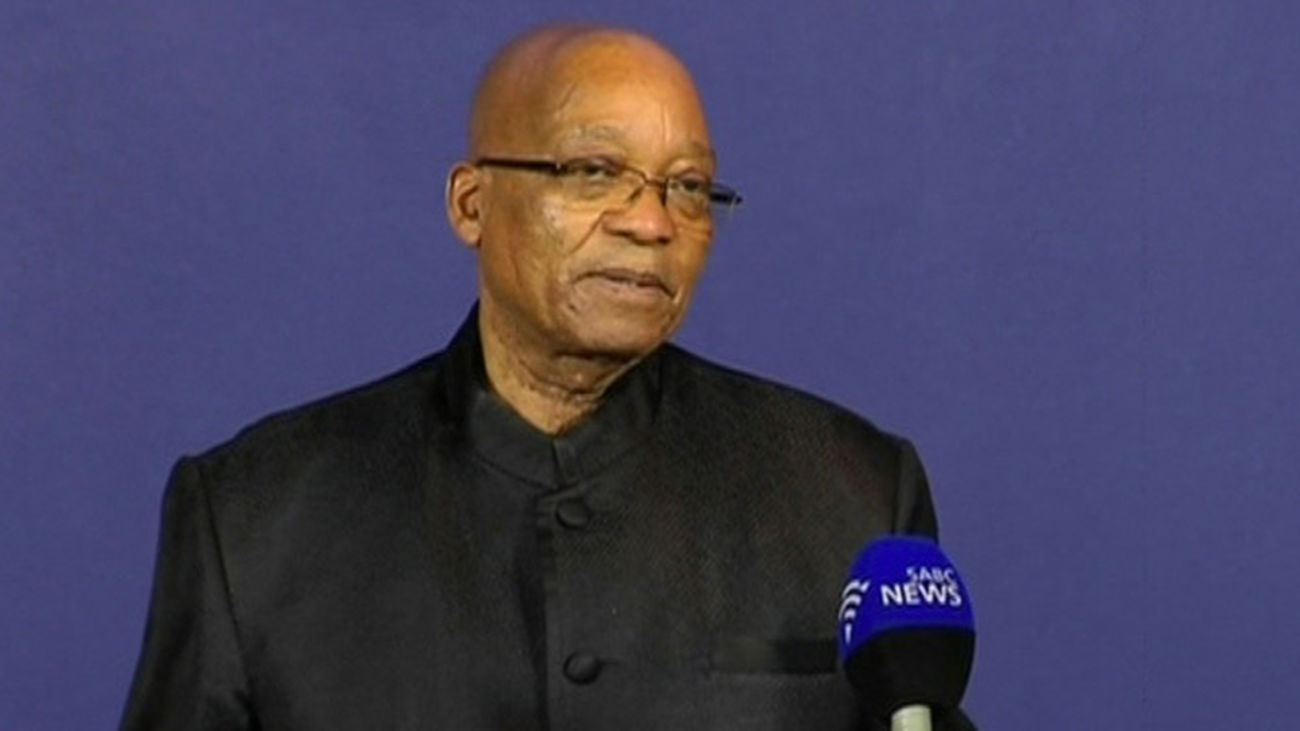 Jacob Zuma, presidente de Sudáfrica