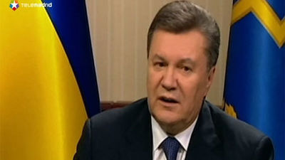 Yanukóvich reanuda el diálogo con la UE pero recibe el desplante de la oposición