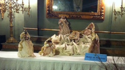 Mensajeros de la Paz instala un Belén Solidario 24 horas