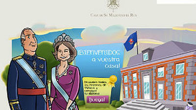 La web de la Casa Real estrena un área infantil