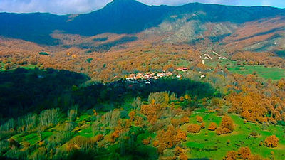 Madrid desde el aire: los colores del otoño