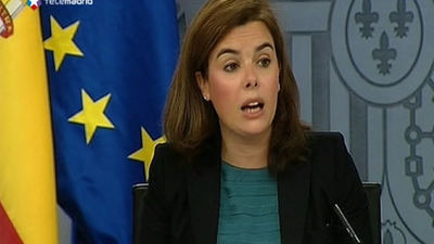 Saenz de Santamaría dice que no hay nada que discutir ni negociar sobre la consulta