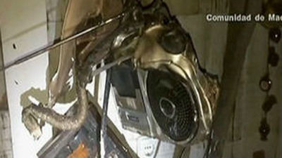 Intoxicado tras una explosión de gas en Las Rozas