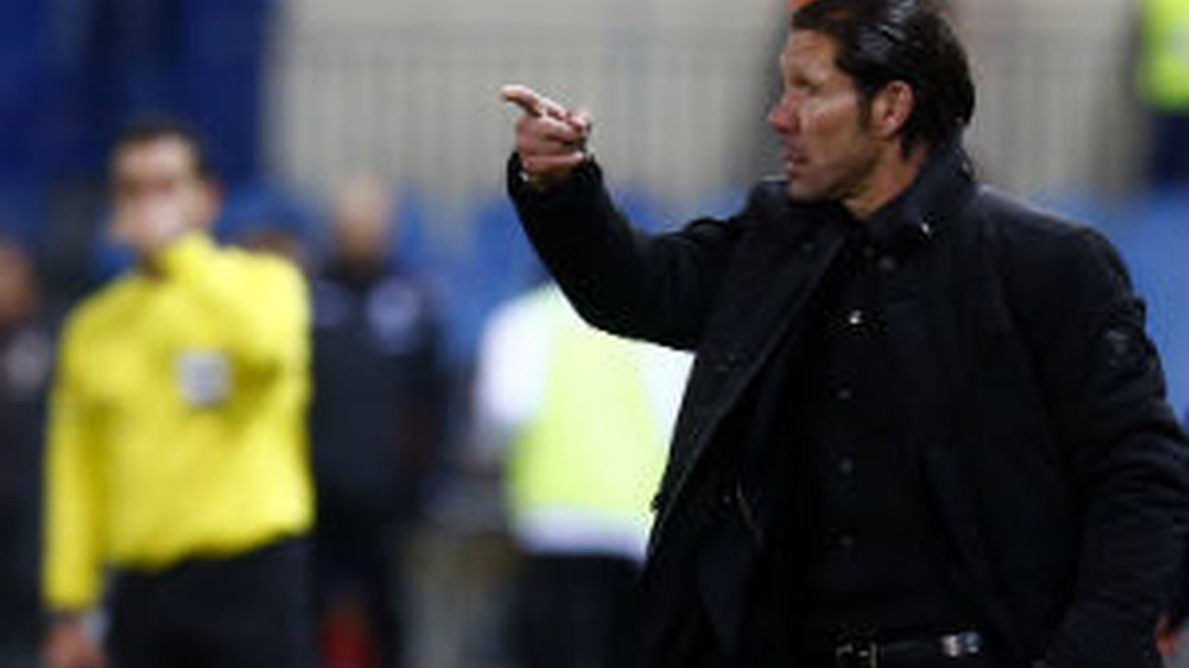 Simeone: "Yo siempre quiero ganar y quiero más"