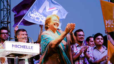Bachelet: "Es importante que la gente vaya a votar y elija a quién quiera"