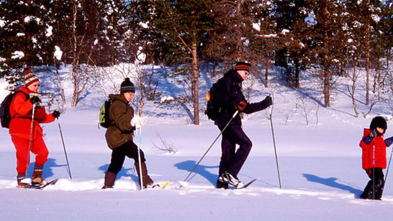 Ruta en raquetas de nieve