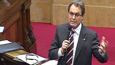 Artur Mas no adelantará elecciones y reta a la oposición a presentar una moción de censura
