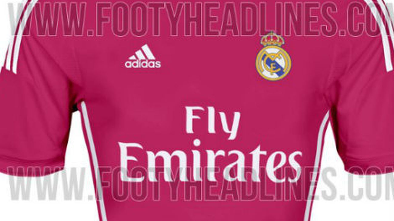 La nueva camiseta del Real Madrid… ¿será rosa?