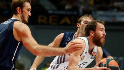 61-86. Sergio Rodríguez borda el baloncesto para dar al Madrid el 10 de 10
