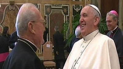 El Papa recibe a la Curia romana y pide que nos acordemos de los más pobres