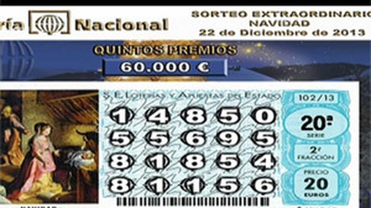 Los quintos premios muy repartidos por la Comunidad