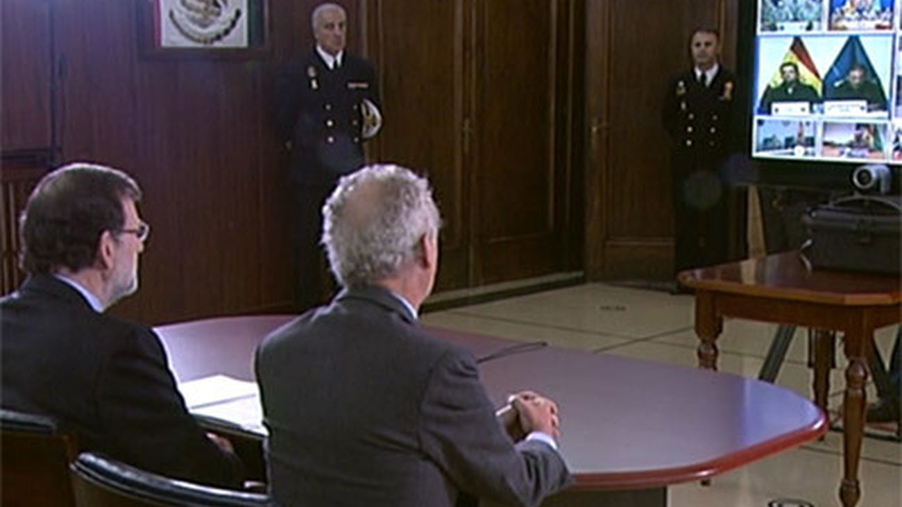 Rajoy elogia la contribución de los militares españoles en el exterior