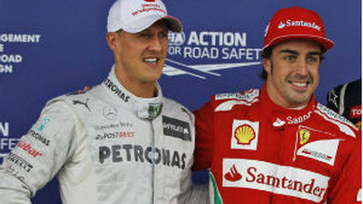 Alonso: "¡Ponte bien pronto, Michael!"