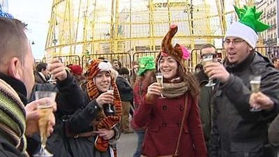 Unas 21.000 personas acudirán a la Puerta del Sol durante las Campanadas, si no llueve