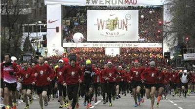 Komon arrasa en una multitudinaria San Silvestre Vallecana