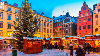 Nochebuena en Estocolmo: La 'Venecia' del norte de Europa