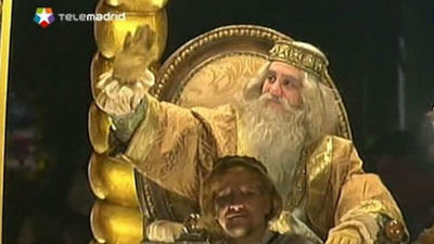 Melchor, Gaspar y Baltasar traen la magia y la ilusión a Madrid