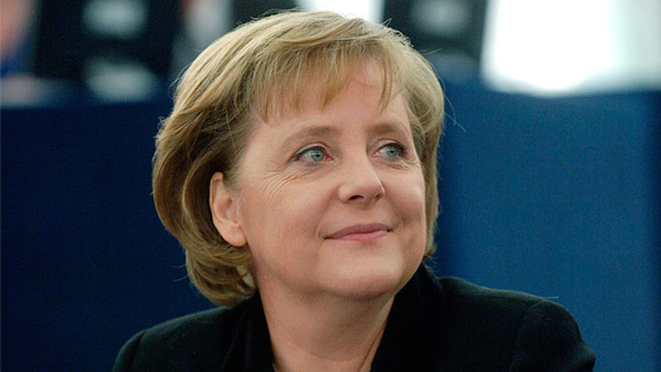 La Canciller alemana, Angela Merkel