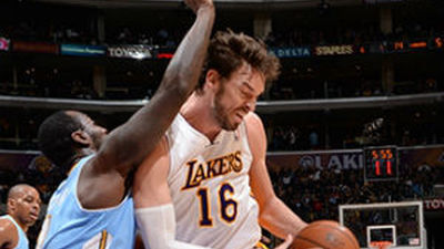 Derrota de los Lakers con el futuro de Gasol en el aire