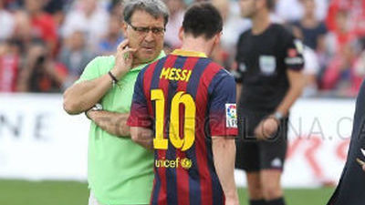 Martino recupera a Messi ante el Getafe: "Nos da confianza"