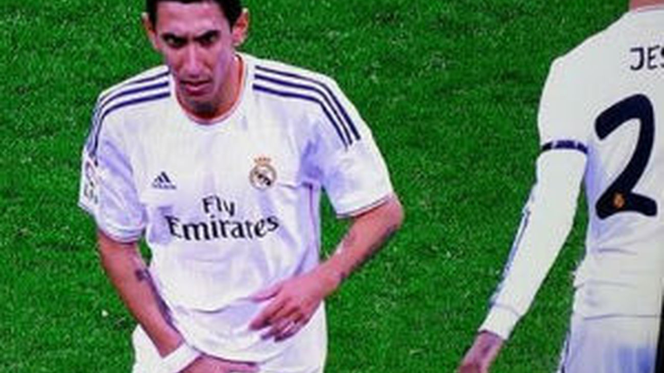 El polémico gesto de Di María