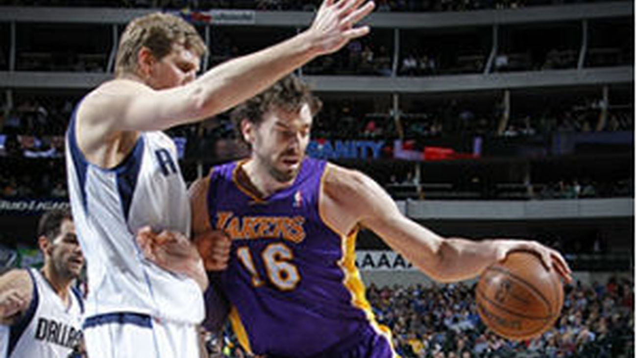 Gasol, el único que se salva de unos mediocres Lakers
