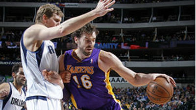 Gasol, el único que se salva de unos mediocres Lakers