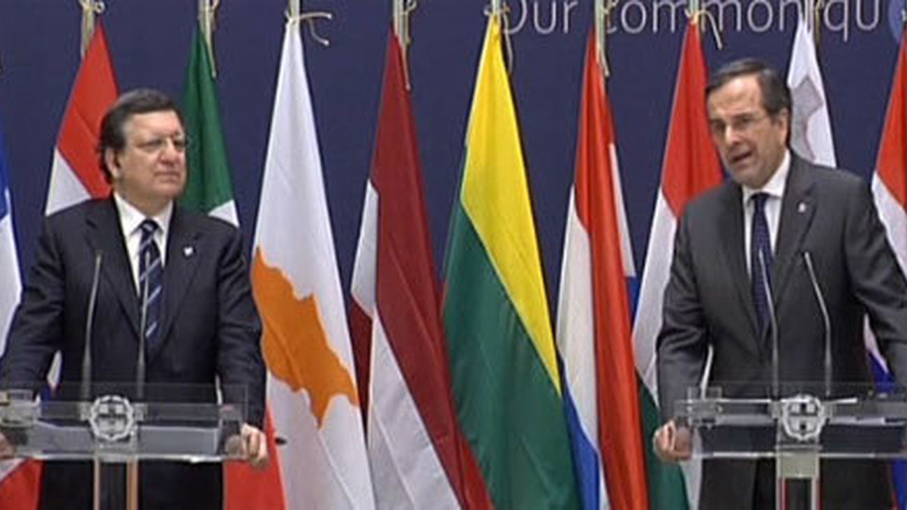 Durao Barroso y Samaras