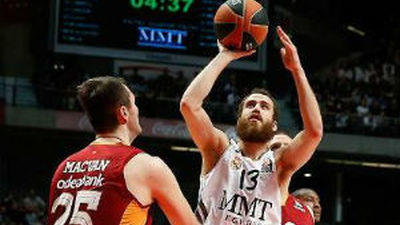 89-84. El Madrid alarga su racha pese al empuje del Galatasaray