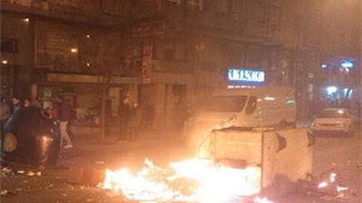 Detenidas 17 personas por los disturbios registrados en Burgos