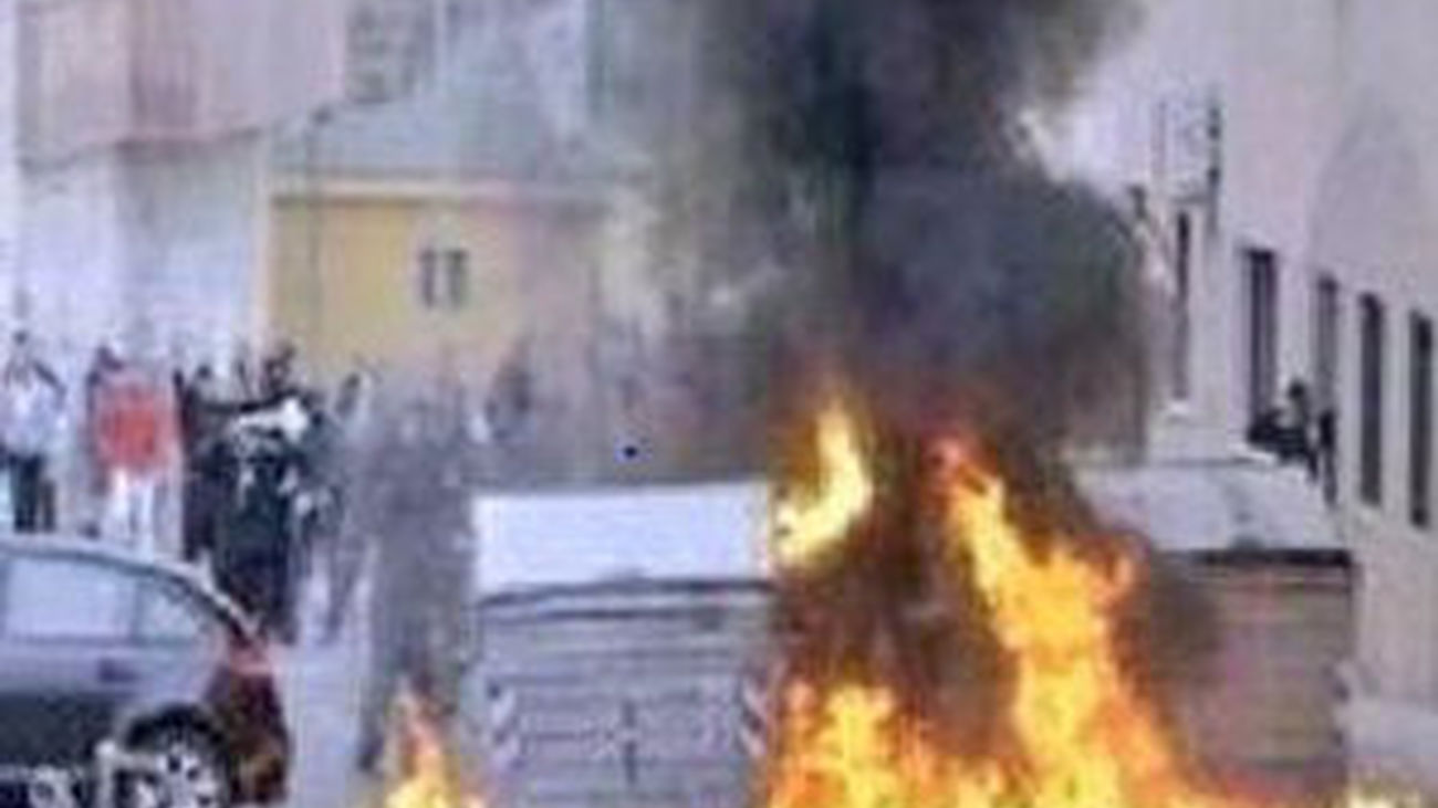 Disturbios en Melilla