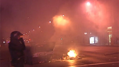 23 detenidos y 12 heridos en la segunda noche de disturbios en Burgos