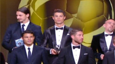 Ramos, Iniesta y Xavi, únicos españoles en el once ideal de 2013