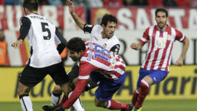 Atlético-Valencia, choque de alta intensidad por un billete para cuartos