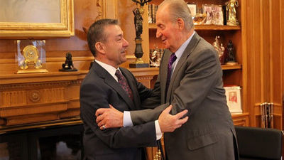 Rivero constata que los asuntos de Canarias "están en la agenda de la Casa Real"