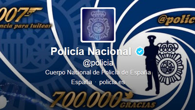 La Policía es el segundo cuerpo de seguridad del mundo con más seguidores en Twitter