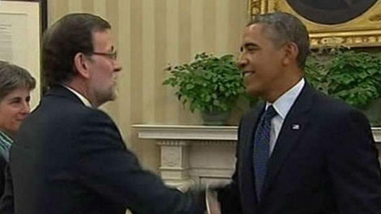 Obama elogia el "gran liderazgo" de Rajoy pero cita desafíos como el paro
