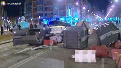 En prisión dos de los jóvenes de los incidentes de Burgos y detenidos otros seis