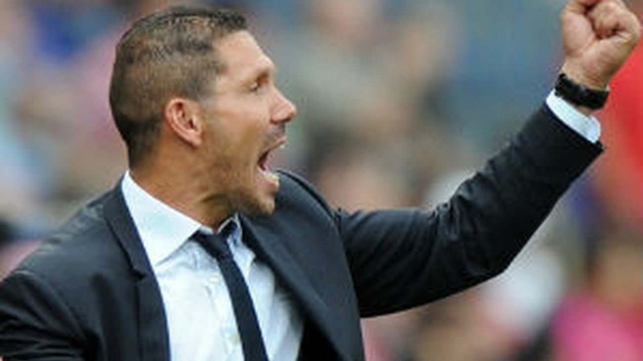 Simeone: "Aquí hay un equipo de hombres y les digo gracias"