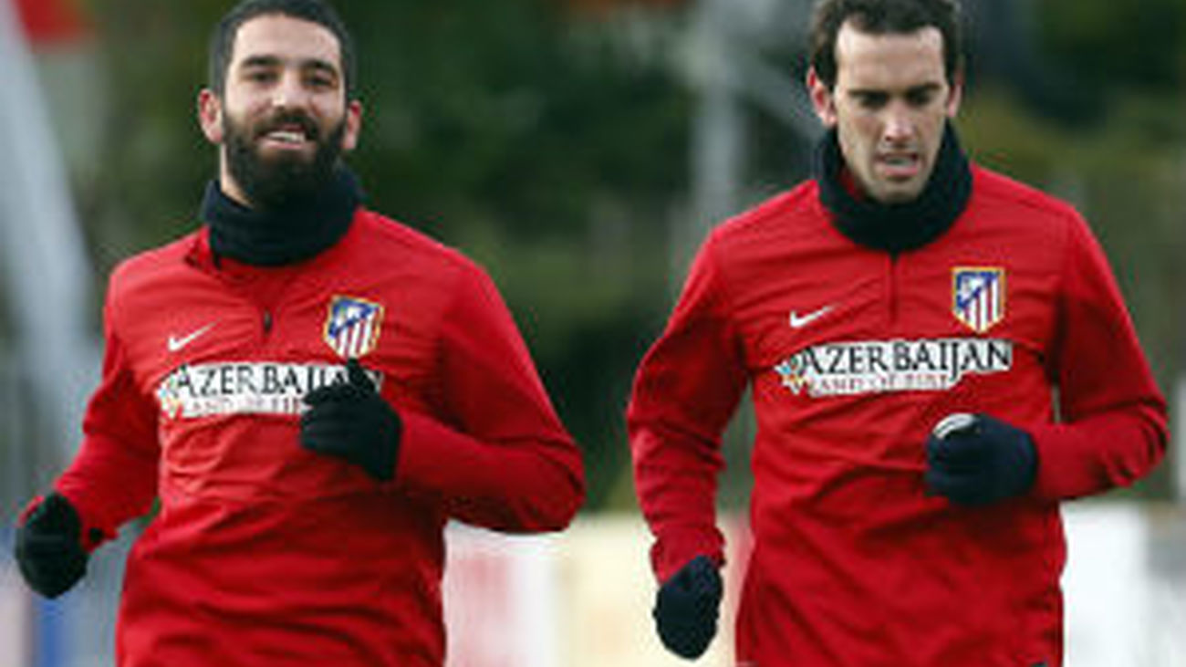 El Atleti comienza la puesta a punto para recibir al Sevilla