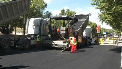 Obras en varias calles de Arganzuela, Moncloa y Usera