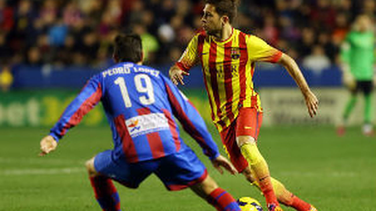 1-1. Pinchazo del Barcelona ante el Levante