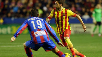 1-1. Pinchazo del Barcelona ante el Levante