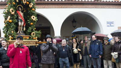Pozuelo celebró  la procesión en honor al Glorioso San Sebastián