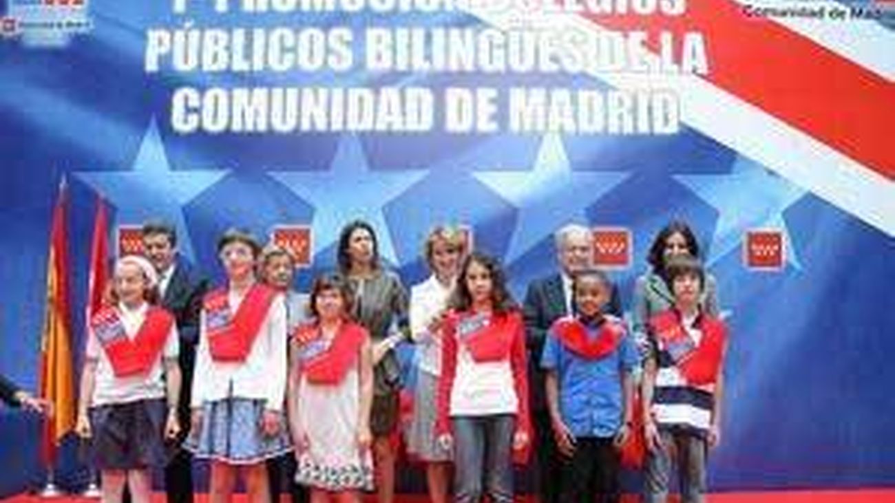 El programa educativo bilingüe de Madrid, galardonado por la Comisión Europea